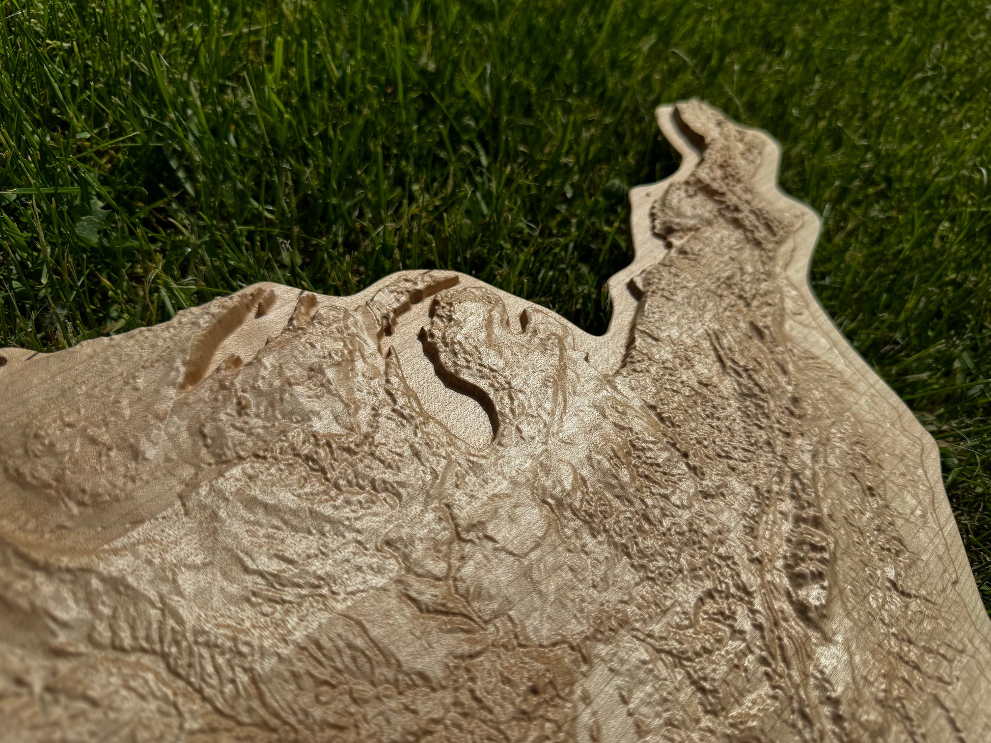 3D USA map color Natural, Wooden travel map, Topographic map, 3D Wooden Map, Relief Map